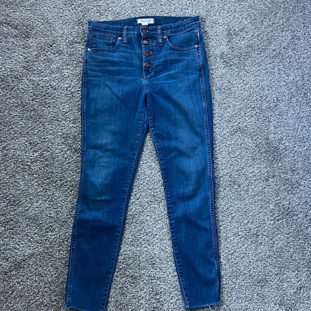 Madewell Denim Button-Fly Jeans